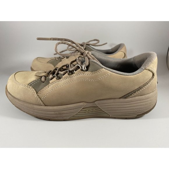 P W Minor Orthopedic Shoes, Size 7W, Slip Resistant, Grey/Taupe - Picture 4 of 7